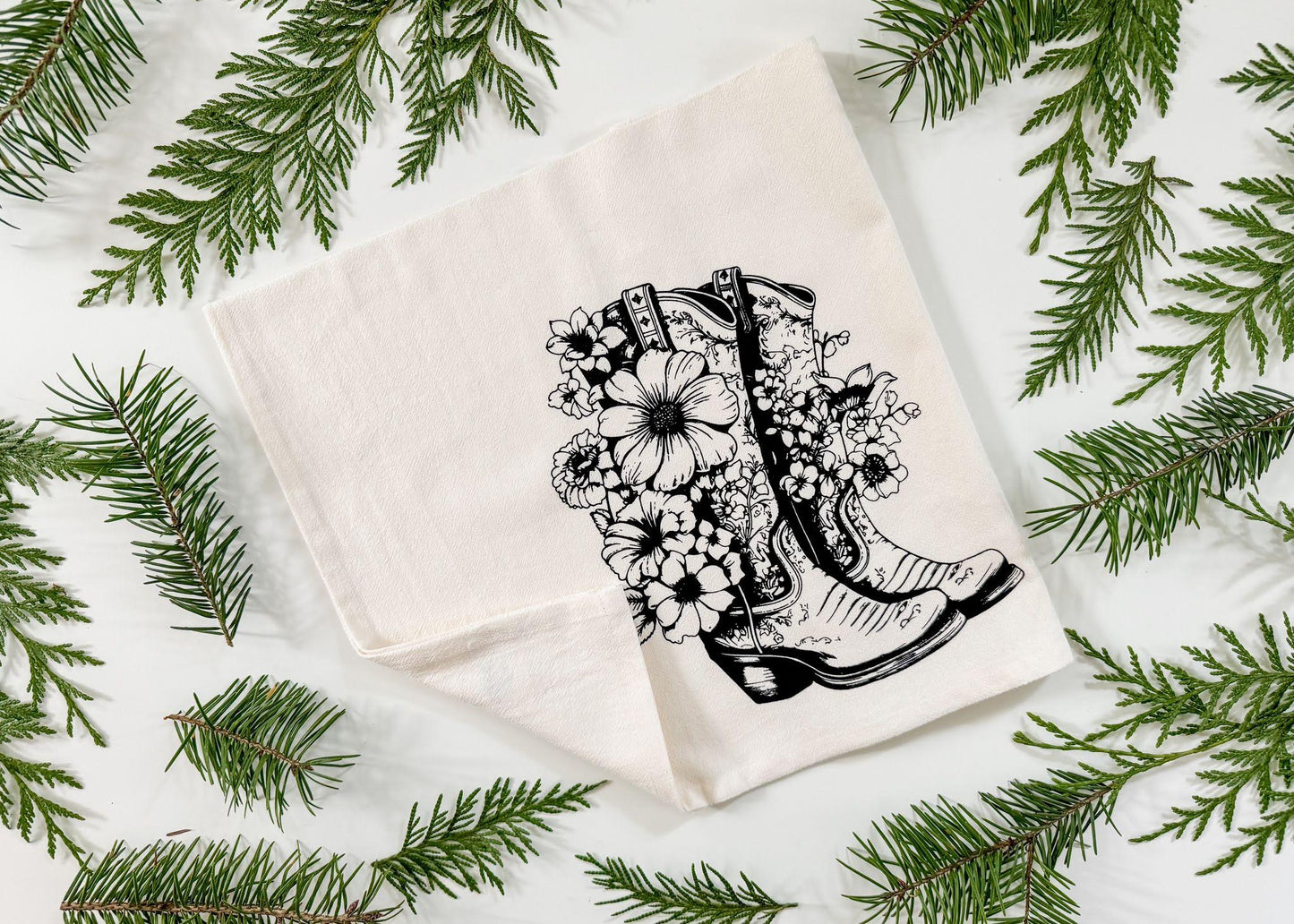 Floral Cowgirl Boots