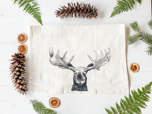 Moose Tea Towel